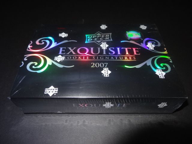 2007 Upper Deck Exquisite Rookie Signatures Baseball Box