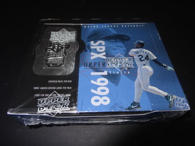 1998 Upper Deck SPX Finite Baseball Series 1 Box