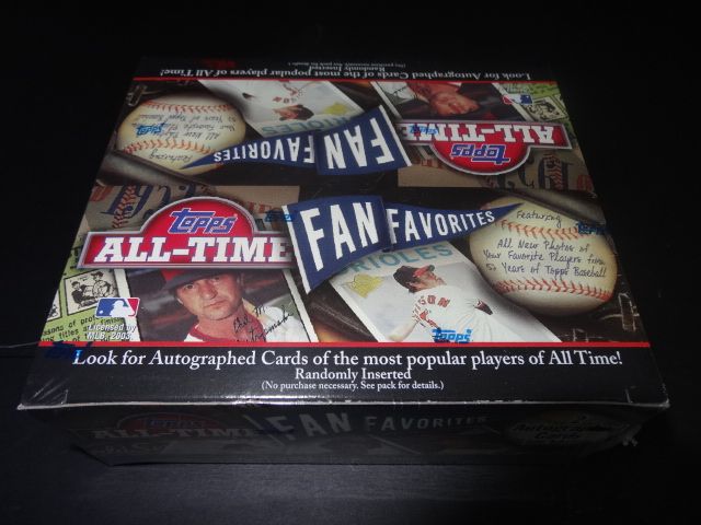 2003 Topps All-Time Fan Favorites Baseball Box (Retail)