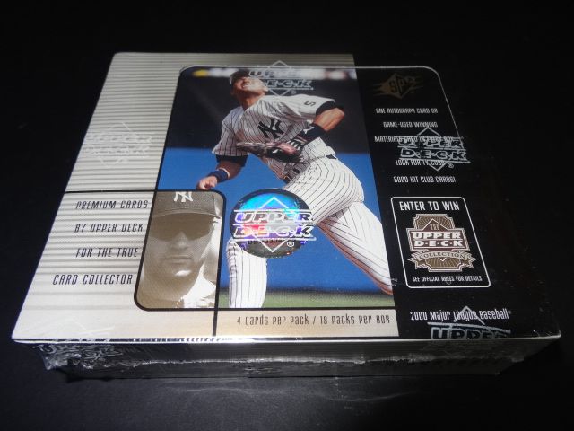 2000 Upper Deck SPX Baseball Box (Hobby)