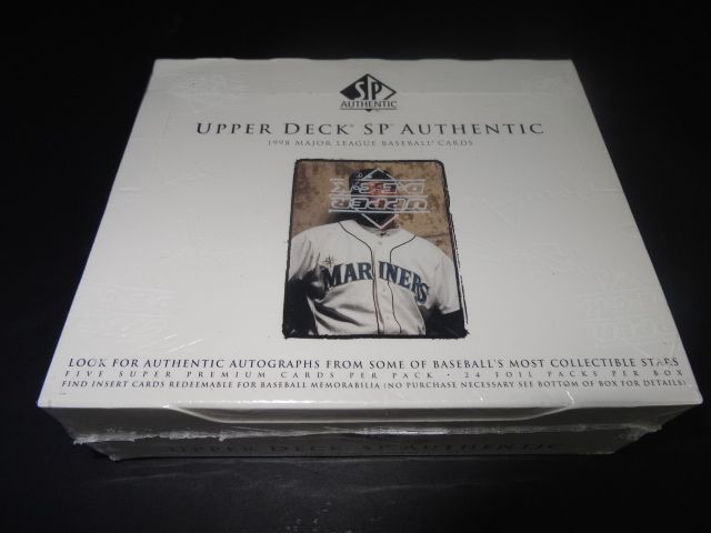 1998 Upper Deck SP Authentic Baseball Box (Hobby)