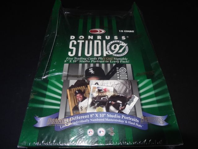 1997 Donruss Studio Baseball Box