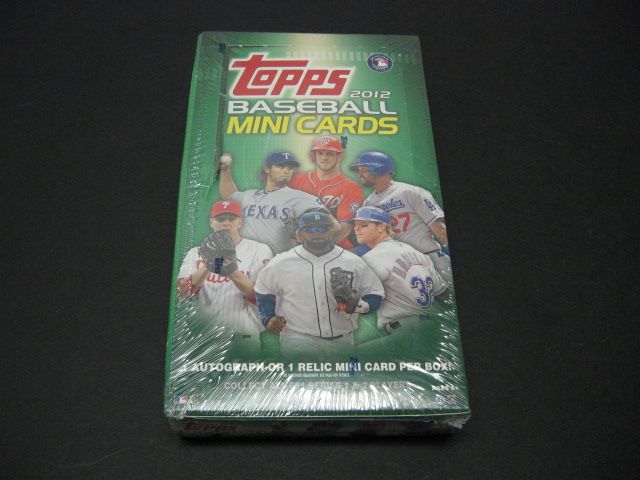 2012 Topps Mini Baseball Box (Hobby)