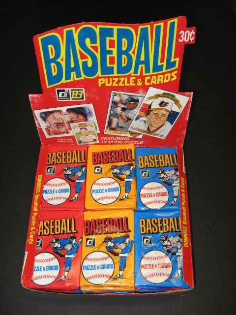 1983 Donruss Baseball Unopened Wax Box (Generic Wrappers)