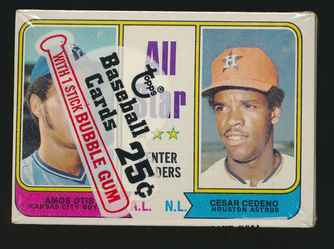 1974 Topps Baseball Unopened Cello Pack