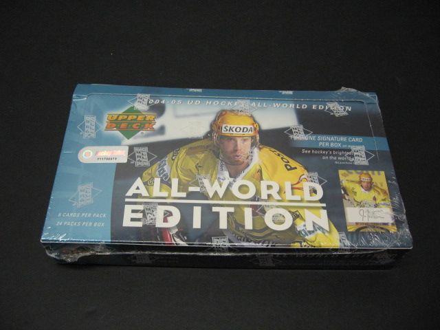 2004/05 Upper Deck All World Hockey Box