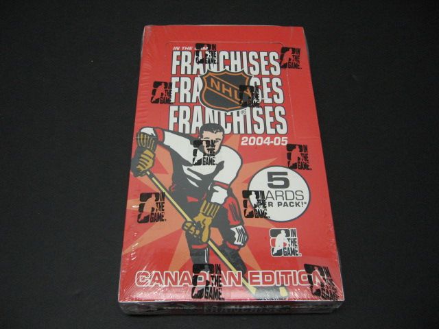 2004/05 ITG In The Game Franchises Hockey Box (Canadian)