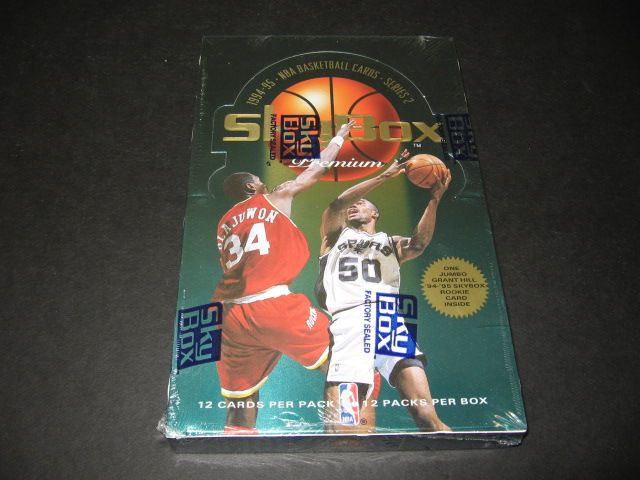 1994/95 Skybox Basketball Series 2 Box (12/12)