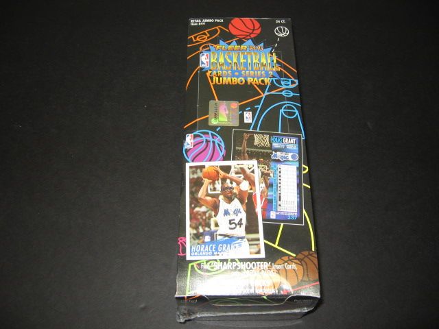 1994/95 Fleer Basketball Series 2 Box (Jumbo) (Retail)