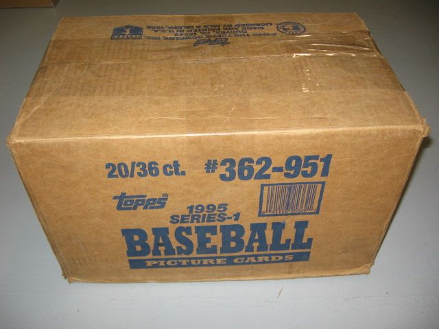 1995 Topps Baseball Series 1 Case (Retail) (20 Box)