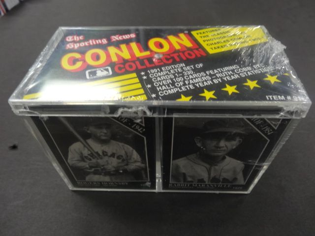 1991 Conlon The Sporting News Baseball Factory Set