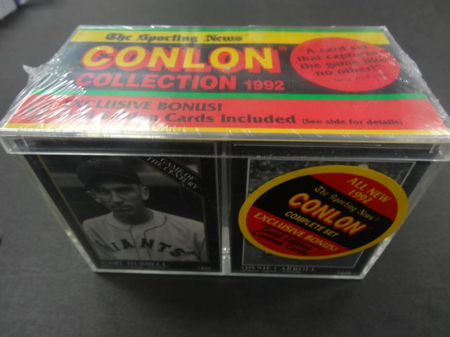 1992 Conlon The Sporting News Baseball Factory Set