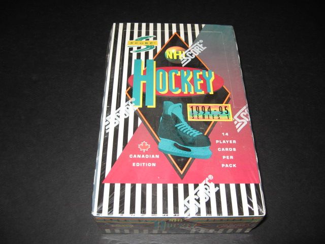 1994/95 Score Hockey Series 1 Box (Retail) (Canada)