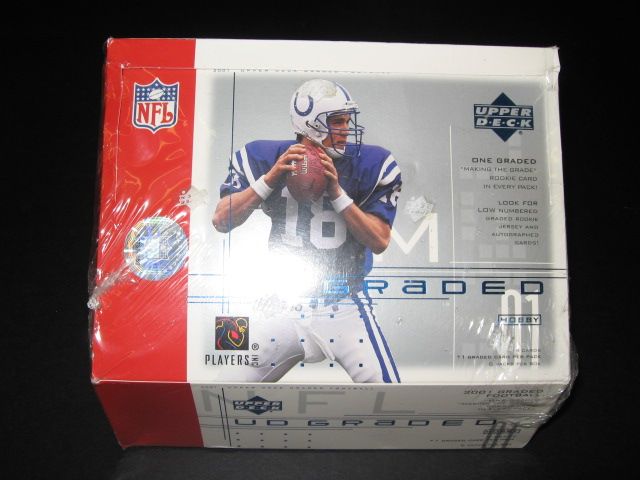 2001 Upper Deck Graded Football Box (Hobby)