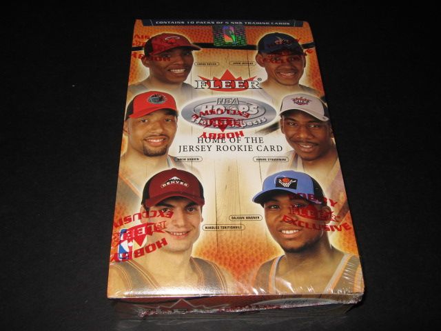 2002/03 Fleer NBA Hoops Hot Prospects Basketball Box (Blast)