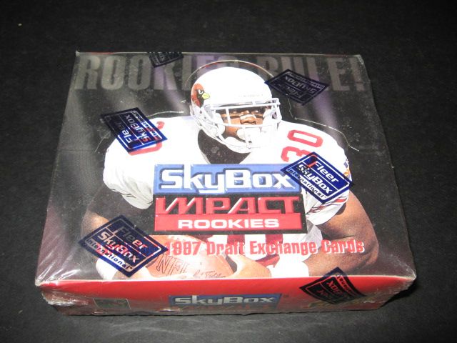 1997 Skybox Impact Rookies Football Box (Retail)