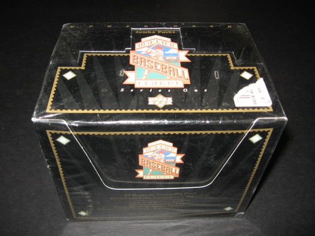 1993 Upper Deck Baseball Series 1 Jumbo Box (/27)