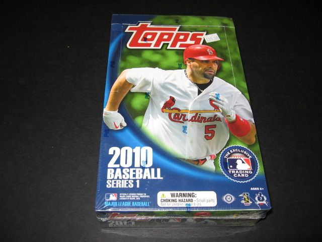 2010 Topps Baseball Series 1 Box (Hobby)