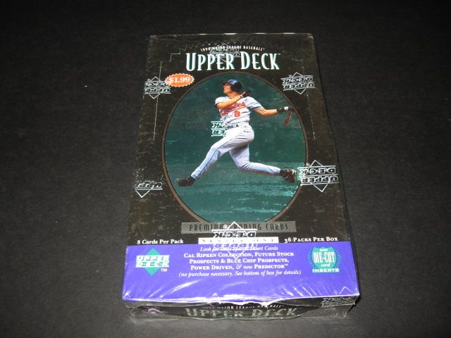 1996 Upper Deck Baseball Series 1 Box (Retail) (36/8)