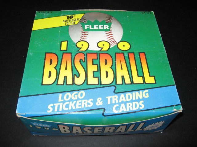 1990 Fleer Baseball Jumbo Box (24/43)