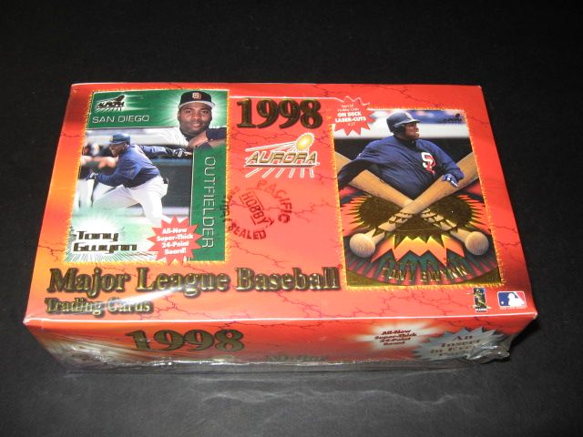1998 Pacific Aurora Baseball Box (Hobby)