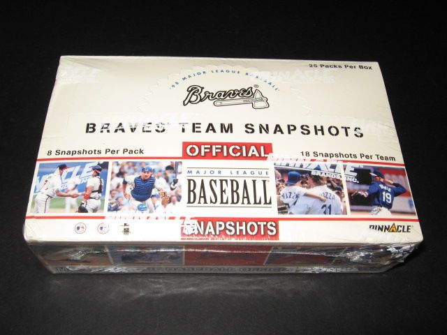 1998 Pinnacle Baseball Atlanta Braves Team Box (Hobby)