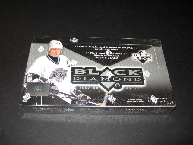 2007/08 Upper Deck Black Diamond Hockey Box (Hobby)