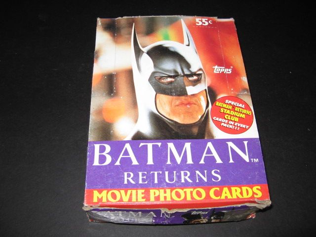 1992 Topps Batman Returns Box (Authenticate)