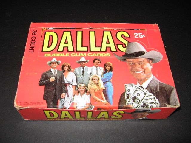 1981 Donruss Dallas Unopened Wax Box (Authenticate)