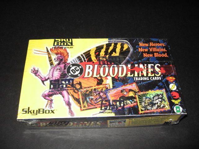 1993 Skybox DC Bloodlines Box