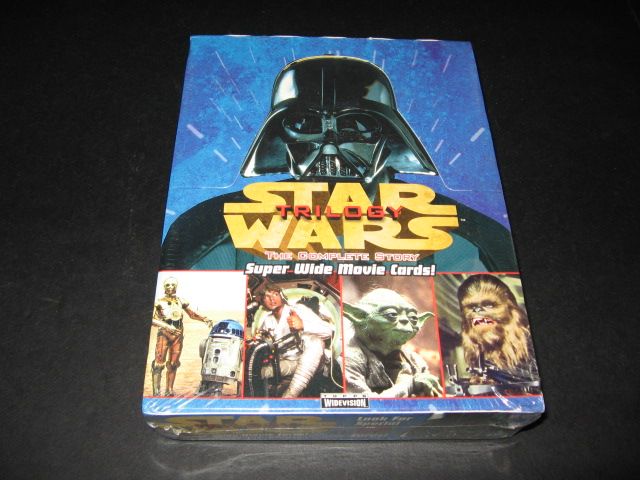 1997 Topps Star Wars Wide Vision Trilogy Box