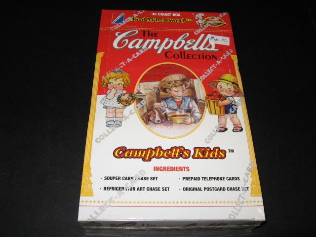 1995 Collect A Card The Campbell's Soup Collection Box