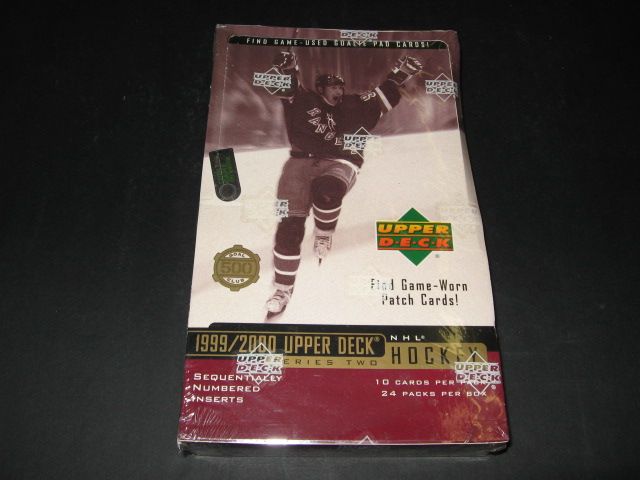 1999/00 Upper Deck Hockey Series 2 Box (Hobby)