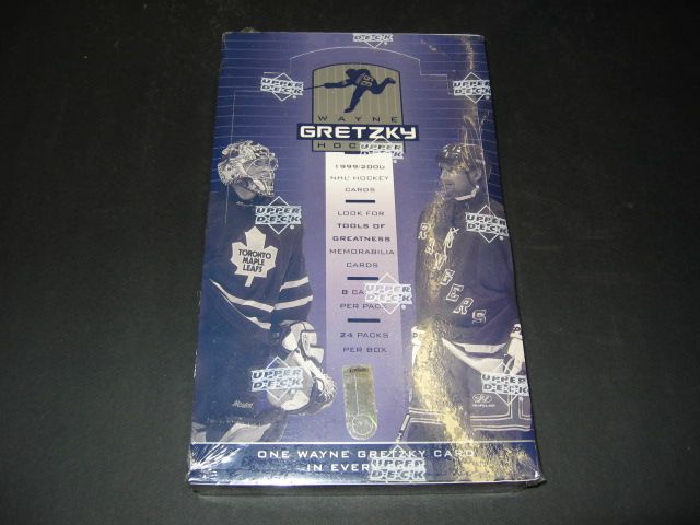 1999/00 Upper Deck Wayne Gretzky Hockey Box (Hobby)