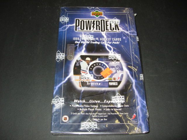 1999/00 Upper Deck PowerDeck Hockey Box (Hobby)