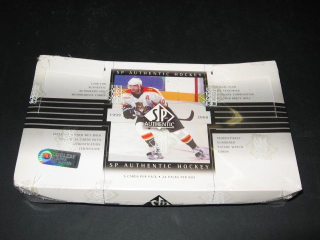 1999/00 Upper Deck SP Authentic Hockey Box (Hobby)