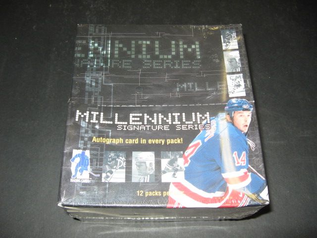 1999/00 Be A Player Millenium Signature Series Hockey Box (Hobby)