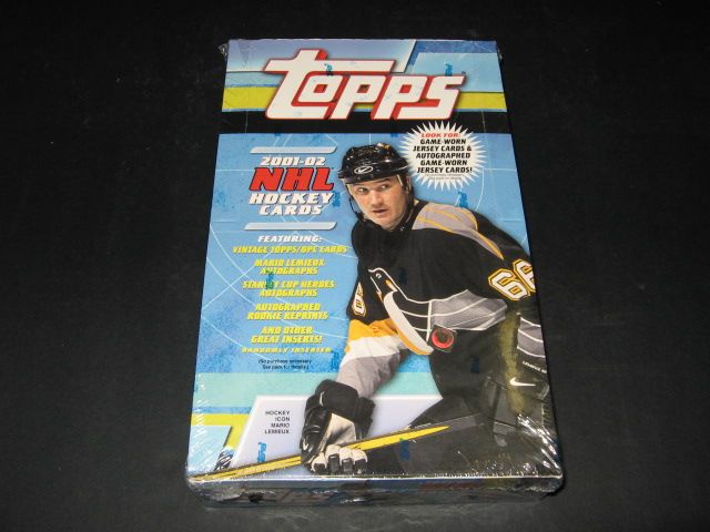 2001/02 Topps Hockey Box (Retail)