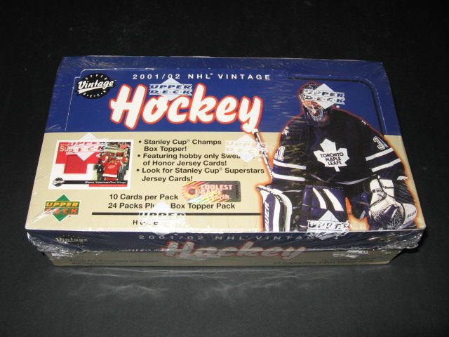 2001/02 Upper Deck Vintage Hockey Box (Hobby)