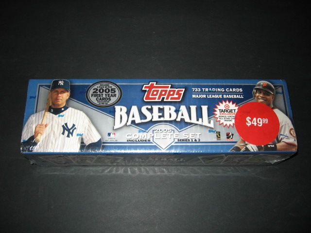 2005 Topps Baseball Factory Set (Target)