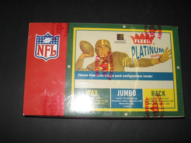 2003 Fleer Platinum Football Box (Hobby)