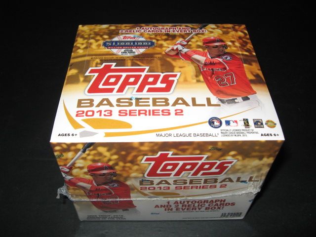 2013 Topps Baseball Series 2 Jumbo Box (HTA) (10/50)