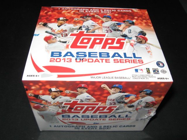 2013 Topps Baseball Update Series Jumbo Box (Hobby) (10/50)