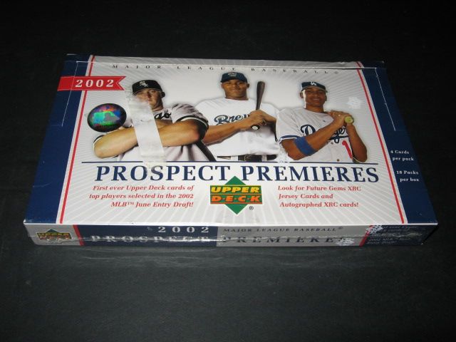 2002 Upper Deck Prospect Premieres Baseball Box (Hobby)