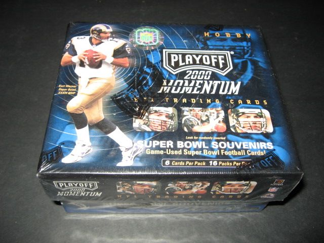 2000 Playoff Momentum Football Box (Hobby)