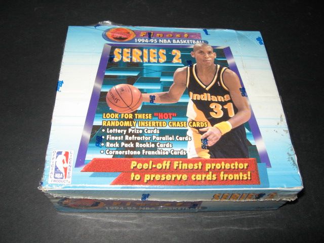 1994/95 Topps Finest Basketball Series 2 Box (Retail)