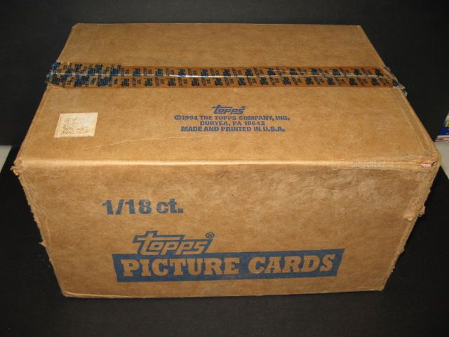 1996 Topps Baseball Series 2 Vending Case (18 Box) (Sealed)