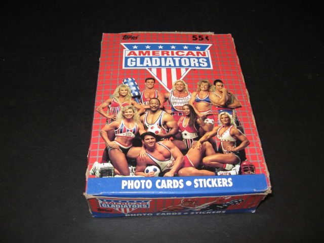 1991 Topps American Gladiators Unopened Box