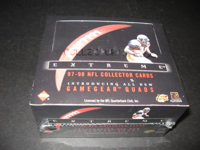 1997 Collectors Edge Extreme Football Box