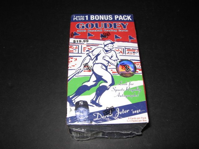 2008 Goudey Baseball Blaster Box (8/8)
